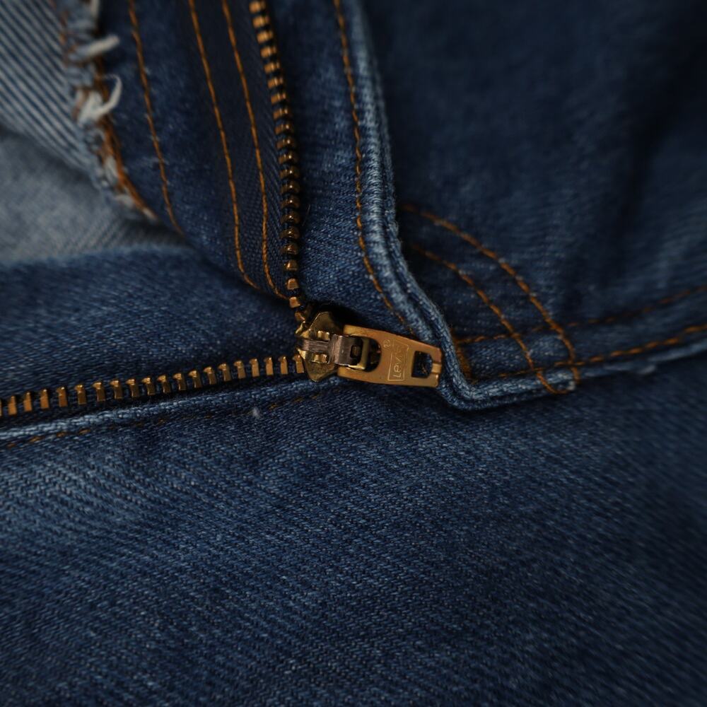 Vintage 70s Levis 517 Orange Tab Denim Jeans - image 5